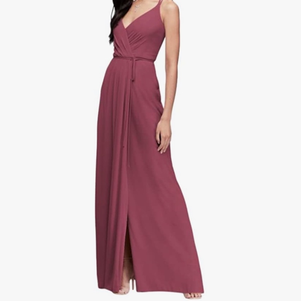 David’s bridal bridesmaid dress